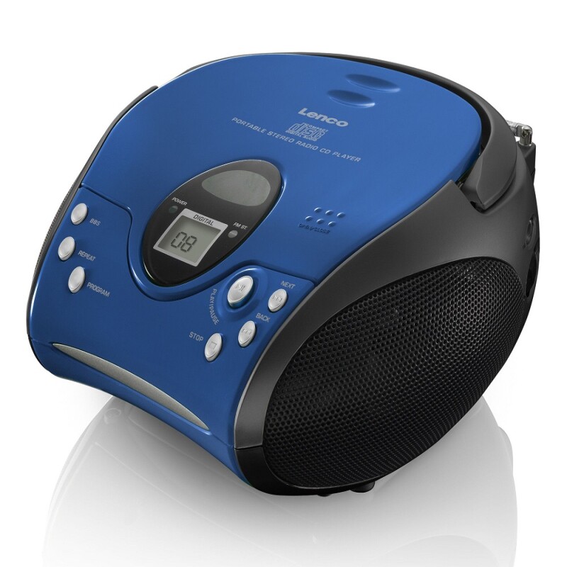 LENCO BOOMBOX SCD-24 BLUE BLACK Φορητό ράδιo/CD